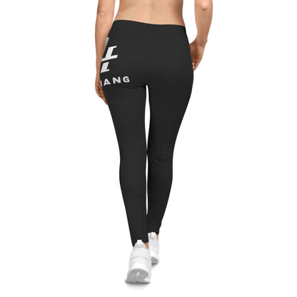 High Hang Black Women's Leggings — Logo Activewear