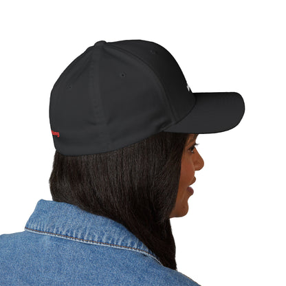 Embroidered 'High Hang' Logo Cap — Structured Closed-Back Baseball Hat