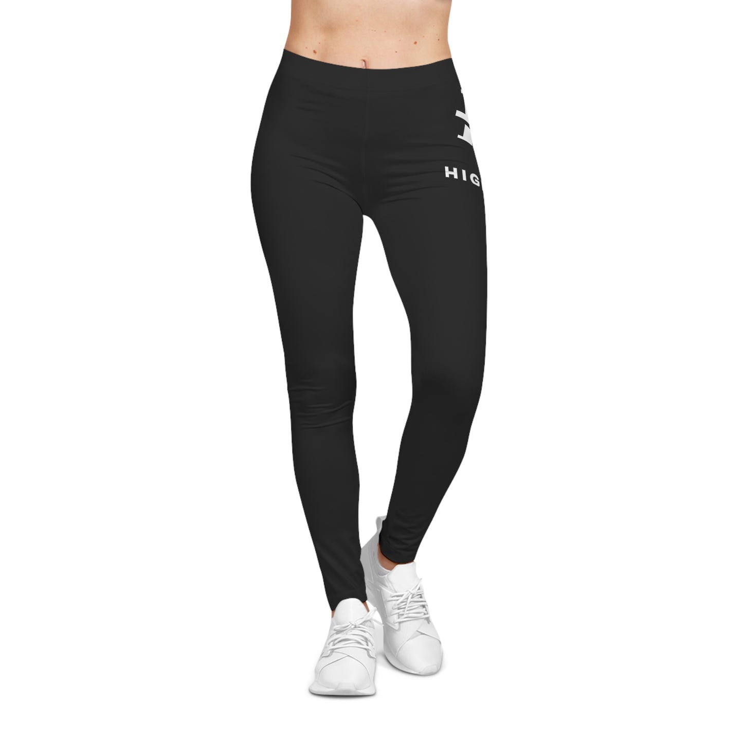 High Hang Black Women's Leggings — Logo Activewear