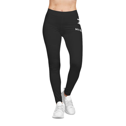 High Hang Black Women's Leggings — Logo Activewear