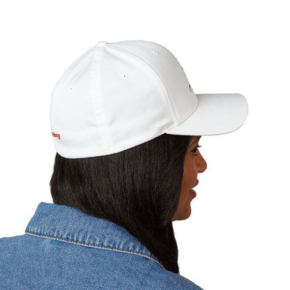 Embroidered 'High Hang' Logo Cap — Structured Closed-Back Baseball Hat