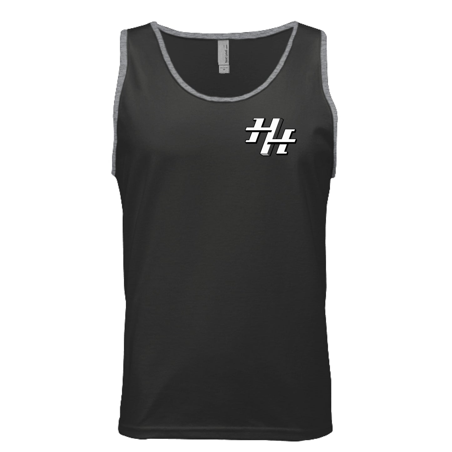 Black/ Heather Grey - FRONT