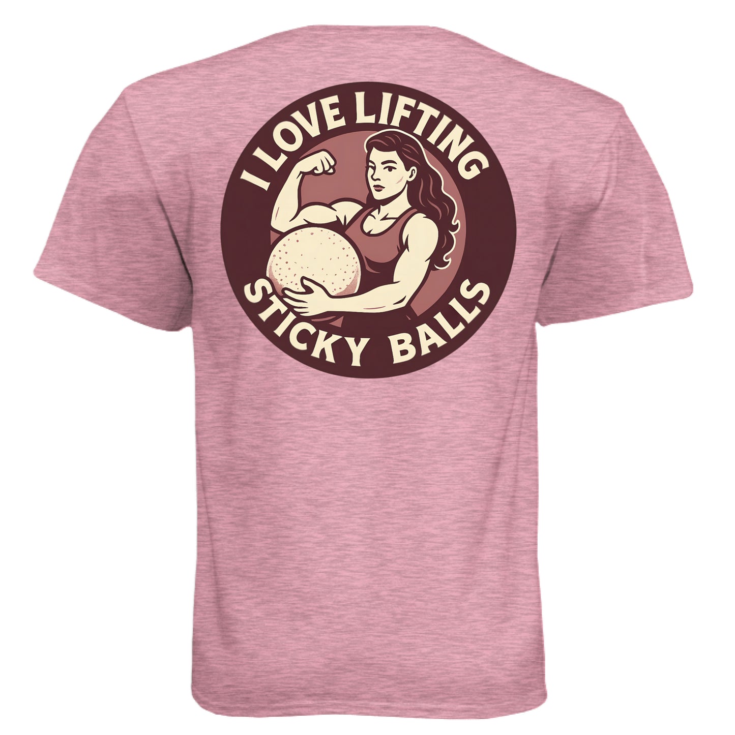 Heather Light Pink - BACK