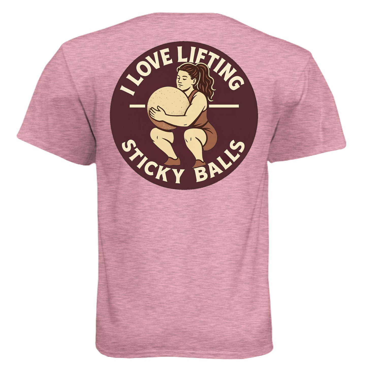 Heather Light Pink - BACK