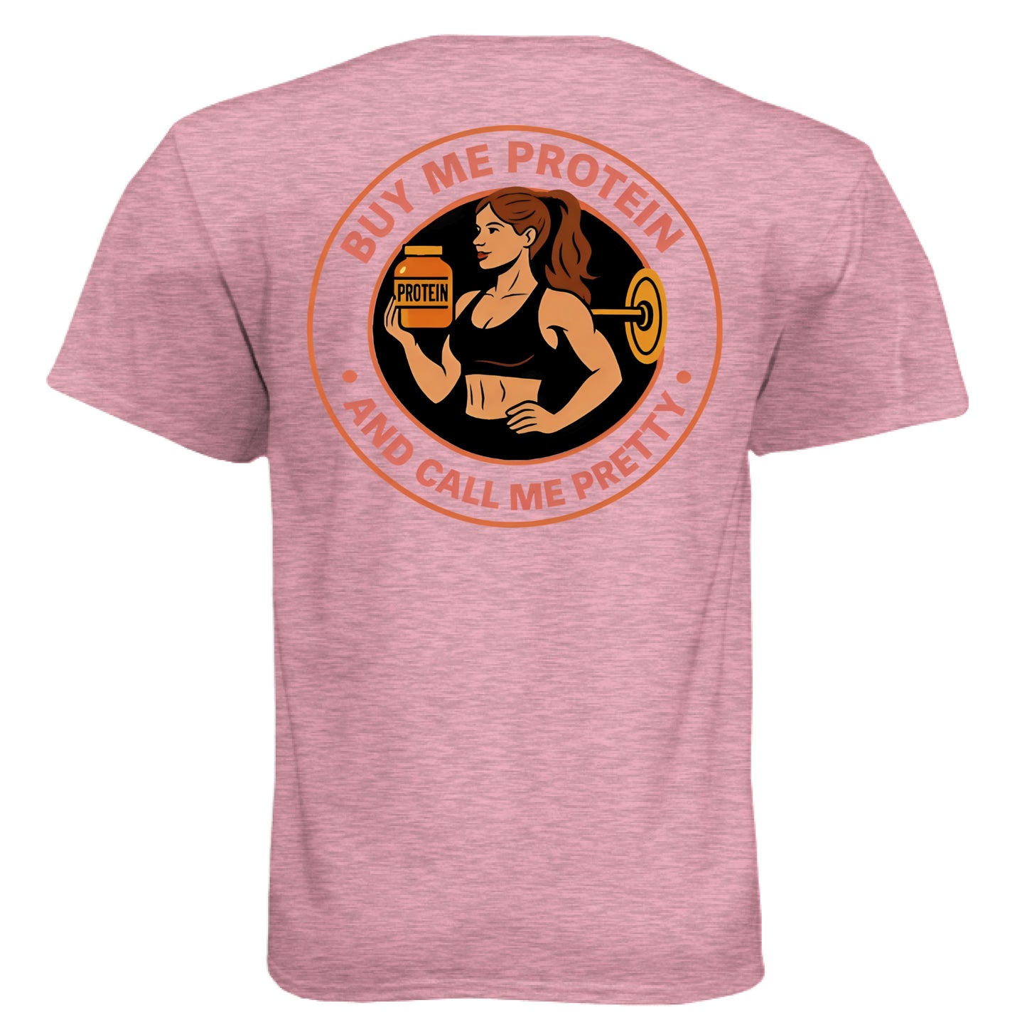 Heather Light Pink - BACK