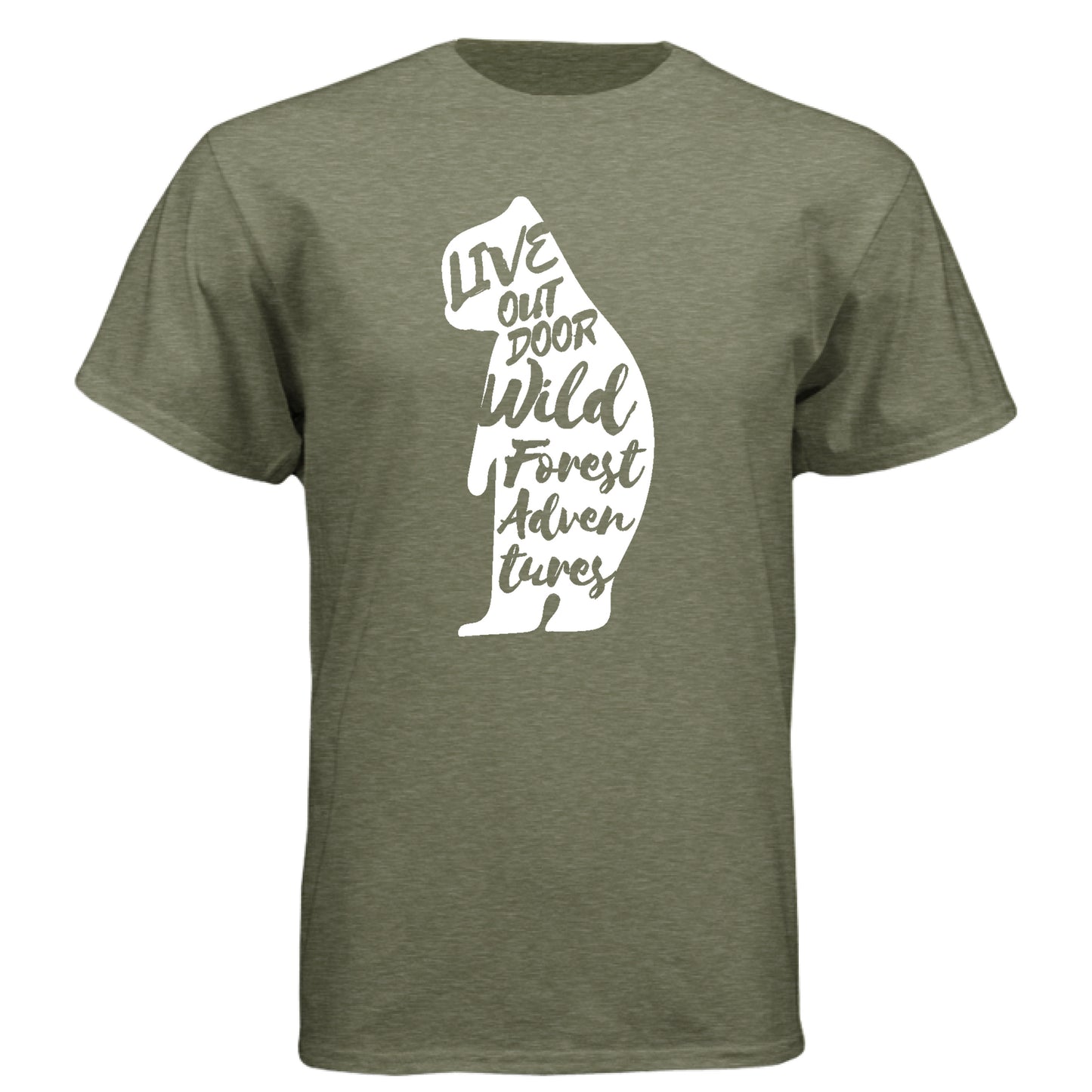 MILITARY GREEN - FRONT