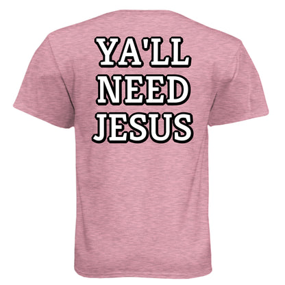 Heather Light Pink - BACK