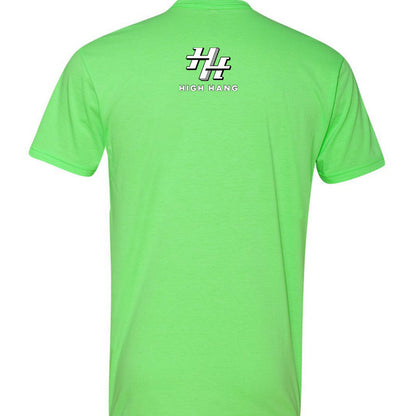 Neon Heather Green - BACK