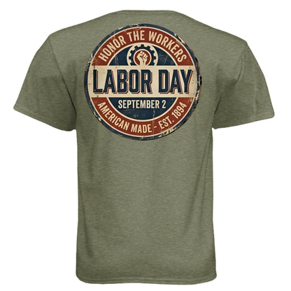 MILITARY GREEN - 6010 - BACK