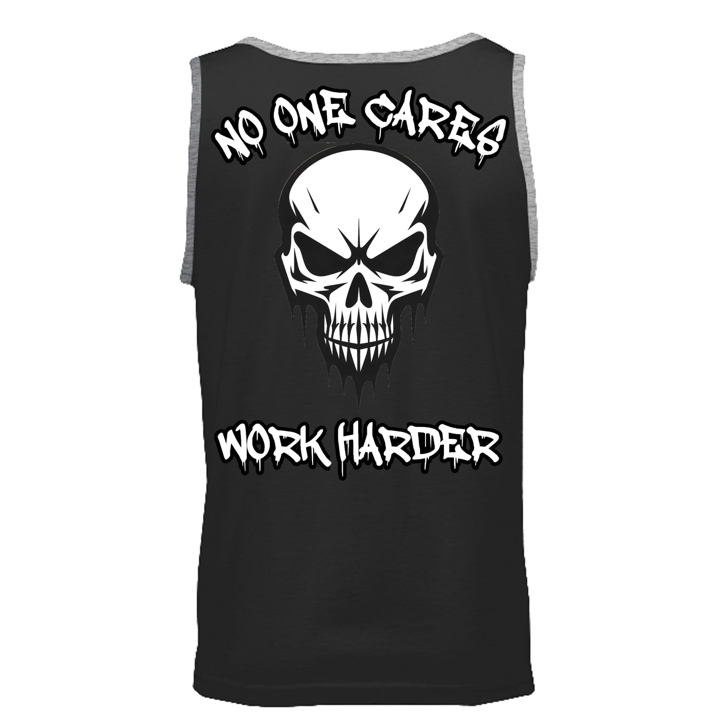 Black/ Heather Grey - 3633 - BACK